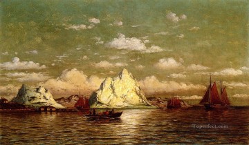 Puerto ártico William Bradford Pinturas al óleo